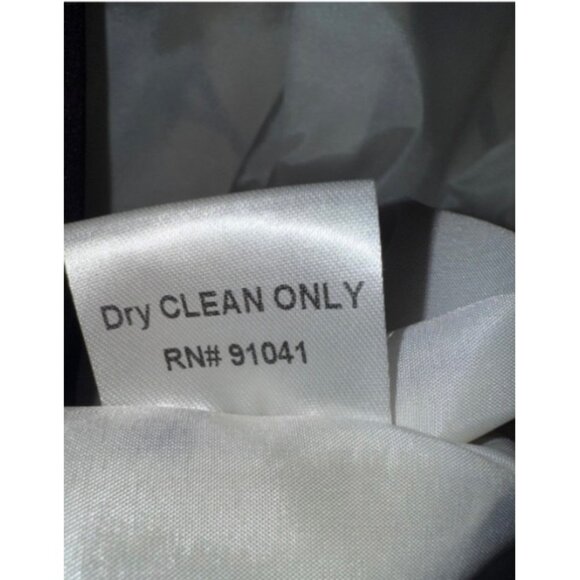 NWT A.Z.I Black & White Bold Letter Single Button Blazer Size XL - Picture 8 of 11